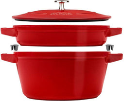 Zwilling La Cocotte - Sauspan Gietijzer Ø 24 cm - Rood