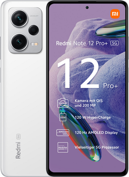 Xiaomi Redmi Note 12 Pro+ - Smartphone - 8GB RAM - 256GB opslag - Wit