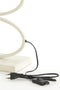 Light & Living Tafellamp Stelius - 42cm - Crème - excl. kap