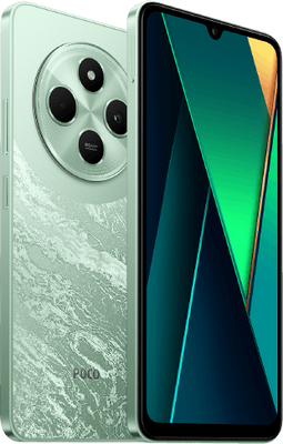 Poco C75 - Smartphone - 6GB RAM - 128GB opslag - Groen