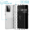 iMoshion Hoesje Geschikt voor Samsung Galaxy A72 Hoesje Siliconen - iMoshion Design hoesje - Transparant / Zwart / Hearts All Over Black