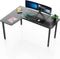 Eureka Ergonomic - L60 Gaming Bureau - Zwart - Links