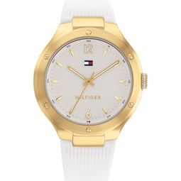 Tommy Hilfiger Naomi 1782473 Horloge - Siliconen - Wit - Ø 38 mm