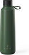 Burga Waterfles - Drinkfles - Dubbelwandig geïsoleerd RVS - Krasbestendig - Lekvrij - Khaki