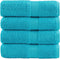 vidaXL - Gastendoekjes - SOLUND - 4 - st - 600 - g/m² - 30x50 - cm - turquoise