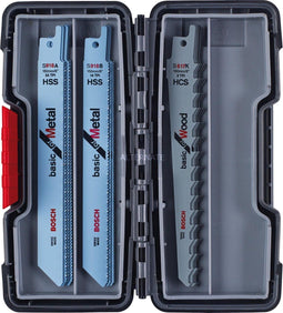 Bosch 2607010901 - 15-delige set reciprozaagbladen - Hout en metaal (15 stuks)