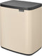 Brabantia Bo Prullenbak - 12 liter - Handgreep - Soft Beige