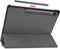 imoshion Tablet Hoes - Geschikt voor Samsung Galaxy Tab S8 Plus / Galaxy Tab S7 Plus / Galaxy Tab S7 FE - Trifold Bookcase - Grijs