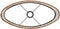 Light&living Kap ovaal recht smal 45-21-32 cm OSIRE terra-bruin