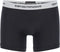 Emporio Armani Boxers Essential Core - heren boxers normale lengte - aansluitende pasvorm - zwart en grijs (2-pack)