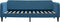 vidaXL - Slaapbank - 90x200 - cm - fluweel - blauw