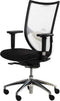 Ergonomische bureaustoel NPR1813 model 1554 met zwarte rugleuning