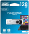 Goodram UTS2 - USB flash drive 8 GB USB 2.0 - Draaisysteem - Zwart