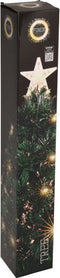 Fibre Optic kerstboom - H90 cm - 20 warm witte LED - kunstboom - verlichte kunstboom