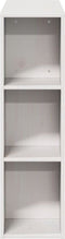 vidaXL - Hoofdbord - met - opbergruimte - 75 - cm - massief - grenenhout - wit