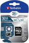 Verbatim Pro U3 - MicroSDHC 32GB - UHS-I Class 10 incl. Adapter