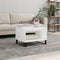 vidaXL - Salontafel - 60x50x40 - cm - bewerkt - hout - wit