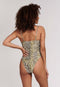 SHIWI Lou - Dames Badpak - Scoop hals - Groen - maat 40