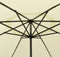 vidaXL - Parasol - met - LED-verlichting - 400 - cm - zandkleurig