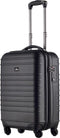Reistrolley JSA - mat zwart - S - 53x36x18cm
