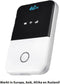 Wifi 2 Go Mifi router - 4G LTE Router - Wifi op elke locatie - Ingebouwde accu - Werkt met SIM Kaart - Draagbare wifi router - altijd en overal internet ook onderweg - Draadloos Wifi