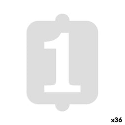 Taartsjabloon Algon Cijfer 1 (36 Stuks)