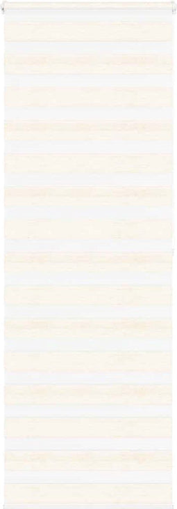 vidaXL - Zebra - rolgordijn - 70x200 - cm - stofbreedte - 65,9 - cm - marmerbeige