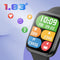 Forever IGo Watch 3 - Smartwatch - Bluetooth 5.3 Spraakassistent IP67 - Zwart