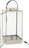 J-Line lantaarn Lamp - metaal/glas - zilver