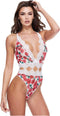 Baci - White Floral & Lace Teddy Q
