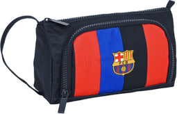 Schoolpennenzak F.C. Barcelona Kastanjebruin Marineblauw (20 x 11 x 8.5 cm)