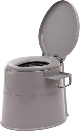 Bo-Camp - Draagbaar toilet - 7 Liter - Compact - Grijs