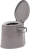 Bo-Camp - Draagbaar toilet - 7 Liter - Compact - Grijs