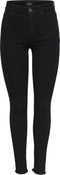 ONLY L30 - ONLBLUSH LIFE MID SK AK RAW REA2343 - Skinny enkel jeans - Regular waist - Geruwde randen onderaan