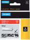 DYMO Rhino - Vinyl Labels - 12 mm x 5,5 m - Wit op Rood