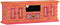 vidaXL - Tv-meubel - 110x30x40 - cm - massief - mangohout - roze