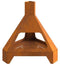vidaXL - Vuurplaats - met - Schouw - 50x43x52 - cm - Weerbestendig - Staal