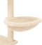 vidaXL - Kattenmeubel - met - sisal - krabpalen - 153 - cm - crèmekleurig