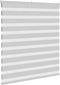 vidaXL - Zebra - rolgordijn - 120x150 - cm - stofbreedte - 115,9 - cm - lichtgrijs