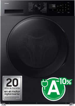 Samsung WD90DG5G34BB - Voorbelading - 5 kg - 1400 RPM - Zwart