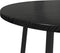 vidaXL - Salontafel - Set - van - 2 - - - Zwart - Eikenhout - en - Metaal