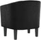 vidaXL - Kuipstoel - PU-leer - zwart - 70 x 56 x 68 cm