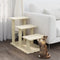 vidaXL - Kattenmeubel - met - sisal - krabpalen - 50,5 - cm - crèmekleurig