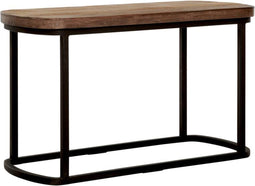 DTP Home Bench Castor,47x80x35 cm, recycled teakwood