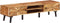 vidaXL - Tv-meubel - 145x35x35 - cm - massief - acaciahout