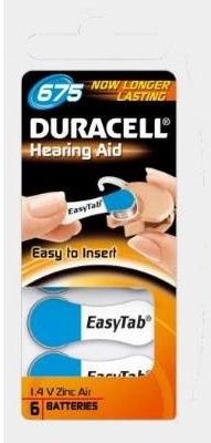 Duracell DA675N6 - Batterijen - Blauw