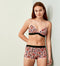 ten Cate - Voorgevormde bh top - Leopard pink - Maat 65A (1 pack)