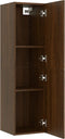 vidaXL - Tv-wandmeubels - 2 - st - 30,5x30x110 - cm - bruin - eikenkleur