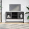 vidaXL - Tv-meubel - 100,5x39x60,5 - cm - staal - zwart