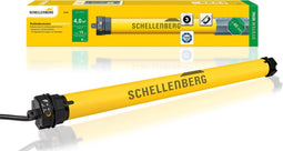 Schellenberg 20107 rolluikmotor Mini Standard 6 Nm, buismotor voor 40 mm achtkantbuis, tot 4 m² oppervlakte, inclusief lagers